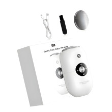 Advanced Electric Foot Care Tool With 3 Working Modes And-White