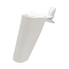 Portable Silicone Toothbrush Stand With Cover Travel-of white