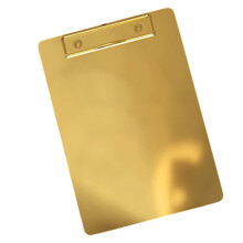 Professional Gold Clipboard Heavy Duty Metal Clipboard-21X15