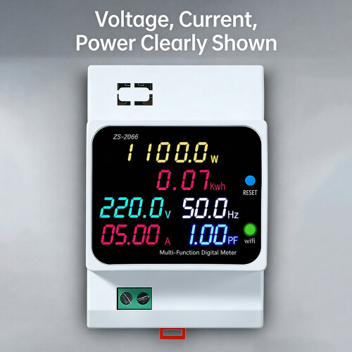 Din Rails Digitale DIN Rails Energiemeter kWh-450V Wifi-model 1