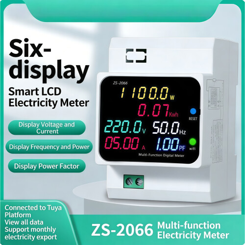 Din Rails Digitale DIN Rails Energiemeter kWh-450V Wifi-model 2