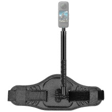 Suport pentru cameră de acțiune cu stick selfie și curea pentru PULUZ, GoPro, Insta360, DJI și altele_M