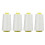 4 Pack White Serger Thread Premium Polyester Sturdy Durable Wear Resistant Sewing Thread for Everyday Use 1