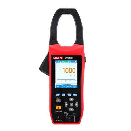 -T UT217 Oscilloscope Clamp Meter with  Current Voltage Waveform Amplitude Frequency Oscilloscope UT217B