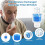 10pcs Universal Heat Moisture Exchanger/Exchange Filter Replacement for Z1, Z2 HME Humidification Solution 1