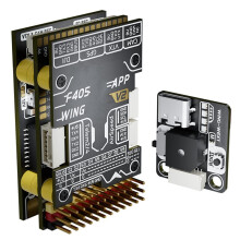 F405 WING APP V2 Flight Controller for Fixed Wing FPV, Supports for SpeedyBee APP Presetting, DIY RC Airplane Parts