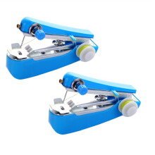2Pcs Handheld  Sewing Machine Portable Manual Stitching Tool for Household Use, , Compact Design for DIY Crafts