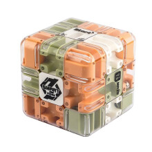 3D Puzzles Maze Six-Sided Transparent Speed Cubes Maze Toys for Children'S Educational Toy Birthday Gift