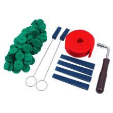 Piano Tuning Tools, Professional Piano Tuner Kit with  Tone Wrench, Rubber Mute Sticks,(90  Washers)