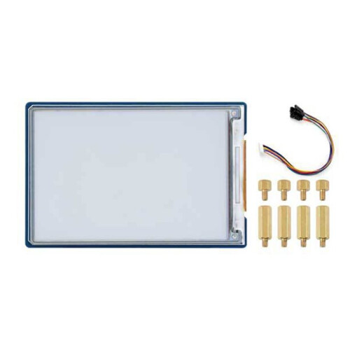 For Raspberry Pi 3.6"E-Paper HAT+ E-Ink Full Color 600x400 Display Module Screen SPI Interface Low Power E-Paper Panel B
