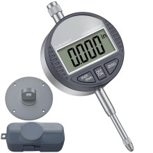 Electronic Digital Dial Indicator Gauge 0-12.7mm/0.5" Inch/Metric Conversion,with 0.01mm/0.0005"Resolution for Testing B