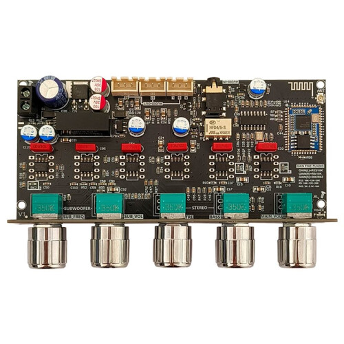 ZK-PRO2 Preamplifier Tone Board 2.1 Channel Subwoofer with  Decoding QCC3034+ES9023