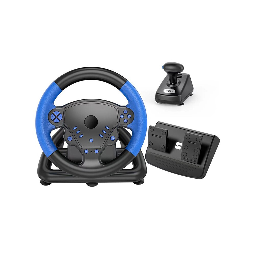Photos - Gamepad For PS4 Game Steering Wheel Racing Game Steering Wheel 4-in-1 Steering Wheel Supports for PC/Android/PS3