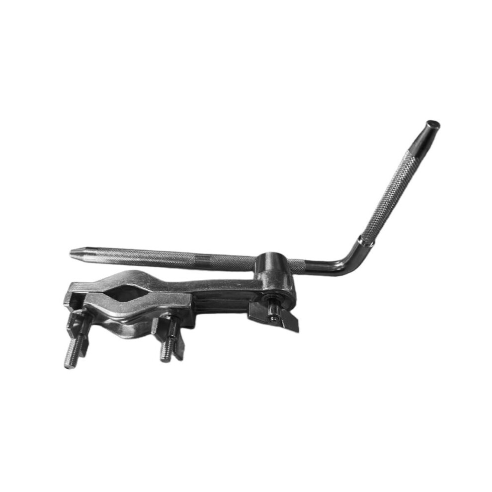 Tauoh Cowbell Mount Holder With L-Rod With L-Rod Drum Clamp Cowbell Drum Set Mounting Clamp Percussion Accessory