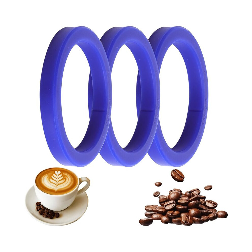 Tauoh 8.5 Mm Thick Silicone Steam Ring, Group Seal,For Espresso Machine, Replacement Seal For E61 Brewing Group, Bpa-Free