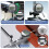 Electronic Digital Dial Indicator Gauge 0-12.7mm/0.5" Inch/Metric Conversion,with 0.01mm/0.0005"Resolution for Testing B 4
