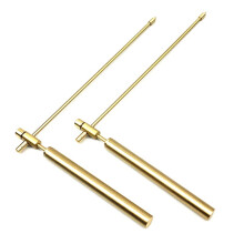 2PCS  Hunting Tools Pure Copper  Hunting Equipment Copper  Hunters Metal Detection Rod  Hunting