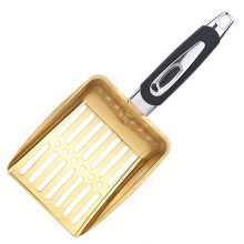 Efficient Fireplace Removal Tool - Hollow-Out Sifter Shovel for Coal Separation, Fit for Wood Burners Fire Pits BBQ