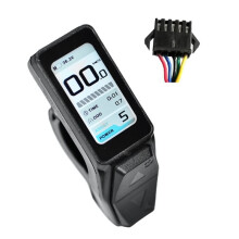 M210C Electric Bike Display, 36-58V Electric Bicycle Part, Protocol No. 2, 1.6 Inch LCD Display SM Connection
