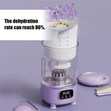 Portable Washing Machine, Washer with SpinBasket, Rechargeable Cordless, 3 Modes, for Underwear, Socks