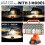 Multi-Functional LED Flashlight Adjustable with USB for  18V Lithium Batteries (No Battery) 7