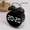 High Quality Extra Large Sound Alarm Clock with LED Screen Simple Number Clock Multifunctional Clock A 5