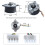 For  Helical Tooth Extruder Motor 36 Stepper Motor Printer Replace Accessories 6