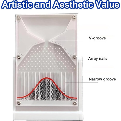 Galton Board Scientific Model Normal Distribution Model Stress-Relief & Educational Gift 2