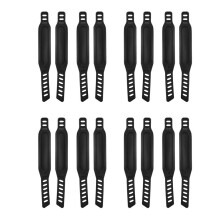 8 Pairs Bike Pedal Straps Adjustable Length Universal Pedal Straps for Exercise Cycle Home or Gym