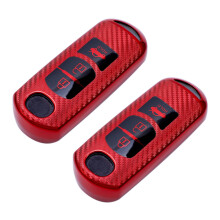 2X Schlüsseletui Soft Tpu Auto Schlüssel AnhäNger Abdeckung Schutz für 2 3 5 6 Cx-3 Cx-4 Cx-5 Cx-7 Cx-9 2014 2016 2015 Atenza Axela
