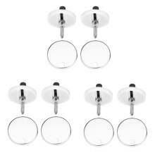 6Pcs New Sets Toilet Screws Top Fix Hinge Pack Repair Tool Replacement