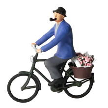 1/64 Scale Bicycles Figurine Set Resin Cycling Man Women-1129