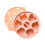 Food Grade Silicone Cake Molds Kitchen Baking Tool For-Pink 1