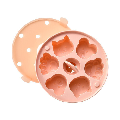 Food Grade Silicone Cake Molds Kitchen Baking Tool For-Pink