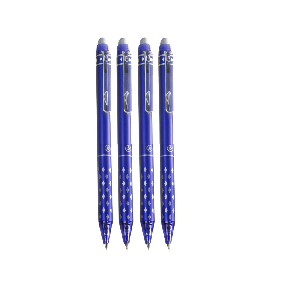 Rewritable Gel Ink Pens, 0.5Mm Point Neutral Pens Gel Pen-Blue 7754003642523