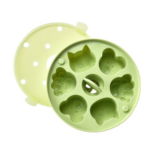 Nonstick Silicone Baking Molds With Various Designs-Green