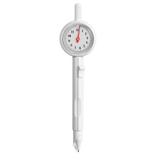 Plastic Geometry Compass With Clear Scale Markings-White