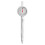 Plastic Geometry Compass With Clear Scale Markings-White 1