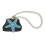 Contemporary Polkas Dot Patterned Keychain Purse Stylish Key-1 1