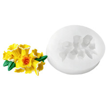DIY-Blumen-Silikonform für Kristalldekorationen und-595