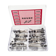 50Pcs Steel Watch Spring Rod with Textured Finish 4.0mm and