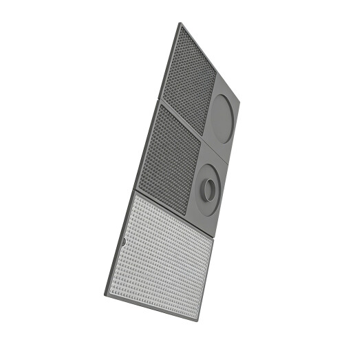 High Quality Rubber Drink Stand Having hoisted Edges For-grey