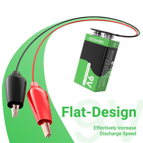 Quick Release 9V Discharge Tool With Flat Nose Clip Power Supply 2