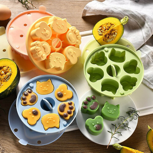 Kuchenformen aus lebensmittelechtem Silikon,-Blau 2