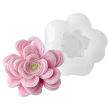 Moule en silicone durable pour décorations florales artisanales