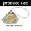 Contemporary Polkas Dot Patterned Keychain Purse Stylish Key-1 6