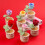 Artistic Crocheted Rose Displayed In Elegant Knitted Vase-Red 3