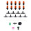 Adjustable Angled Garden Sprinkler Set Drip-10 meters 1