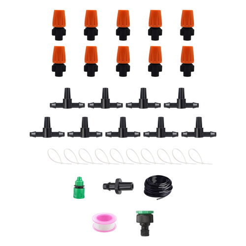 Adjustable Angled Garden Sprinkler Set Drip-10 meters