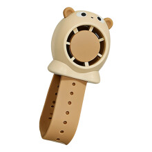 Cute Cartoon Wrist Fan For Kids With 3 Speeds Level And USB-br